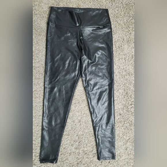 Spanx Faux Leather LeggingsSize M - Picture 12 of 14